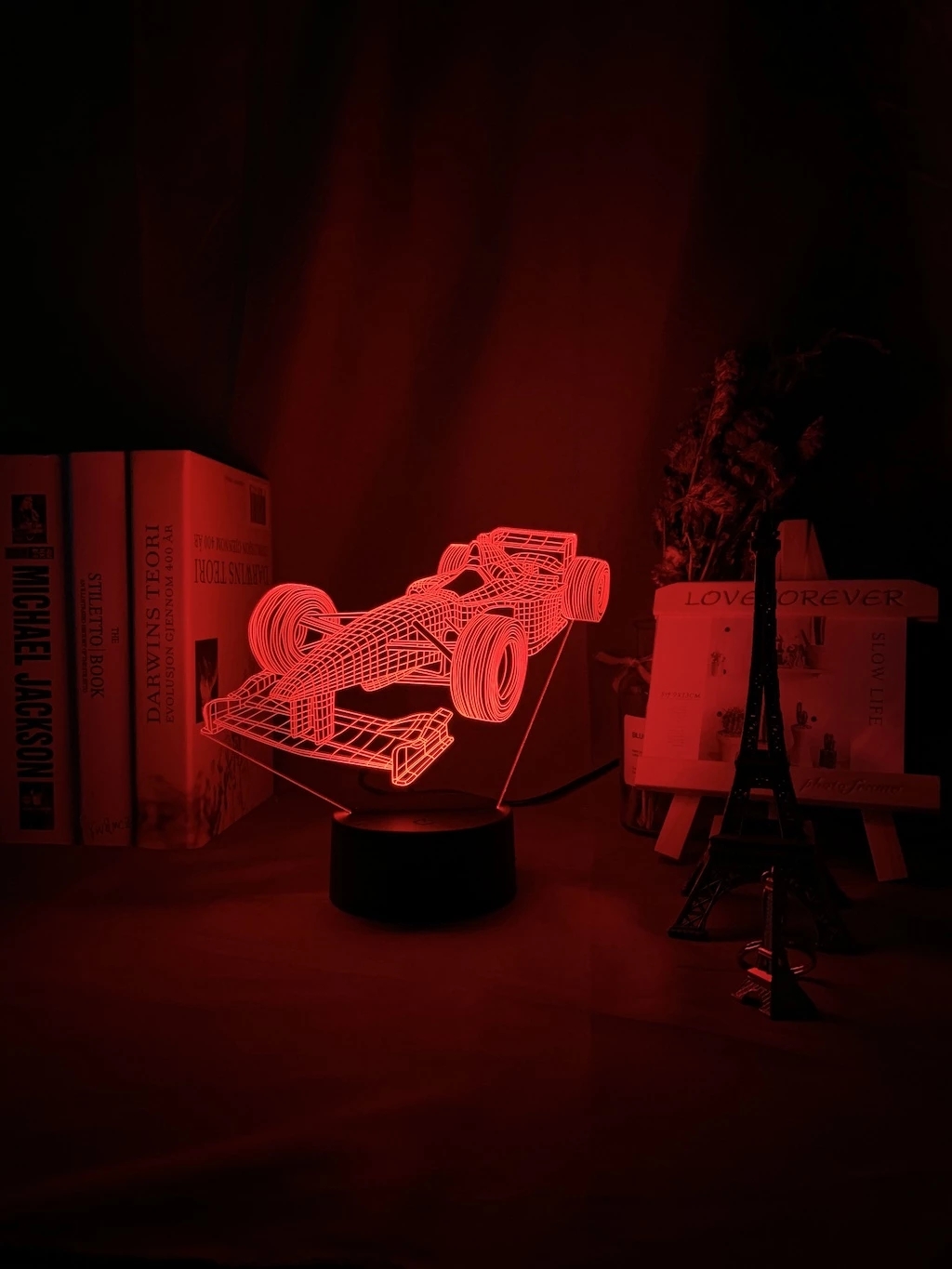 F1 Fórmula 1 coche de carreras - Lighting Mcqueen Bedroom Decor reseña y precio