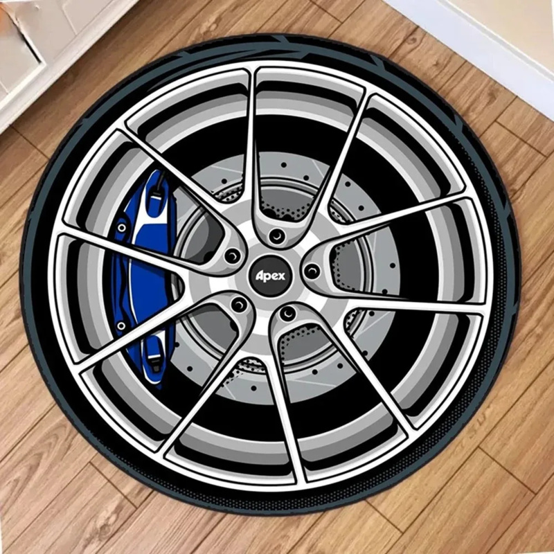 Alfombra Redonda VIKAMA para C - Lighting Mcqueen Bedroom Decor reseña y precio