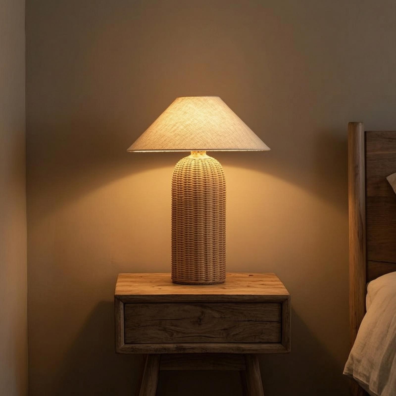 Lámpara de Noche con Base de R - Lighting Decoration Ideas reseña y precio