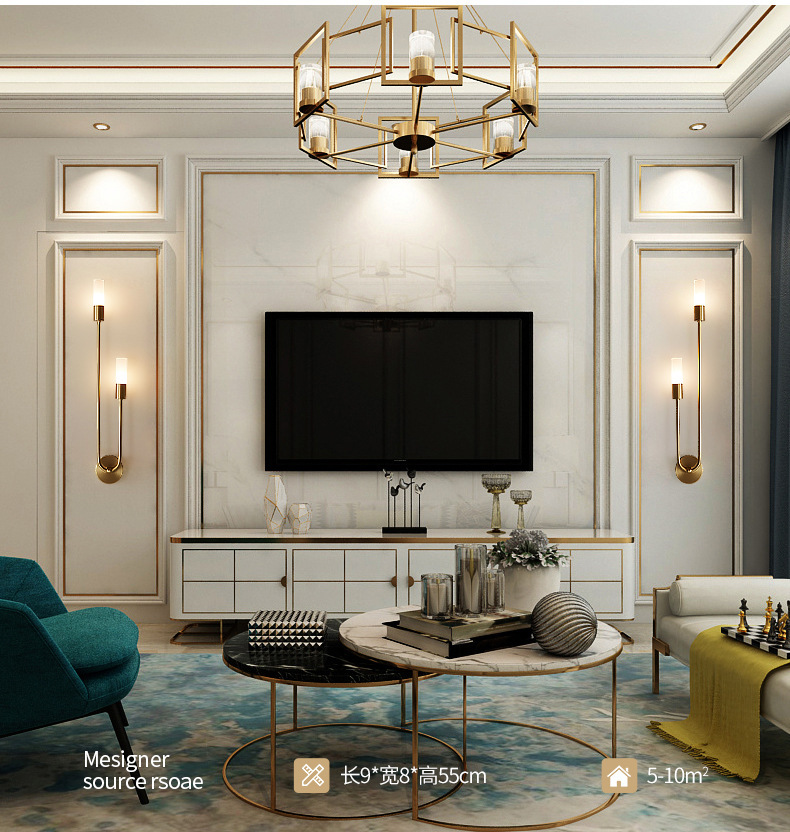Lámpara de Pared LED Decorativ - Up Lighting Decor reseña y precio