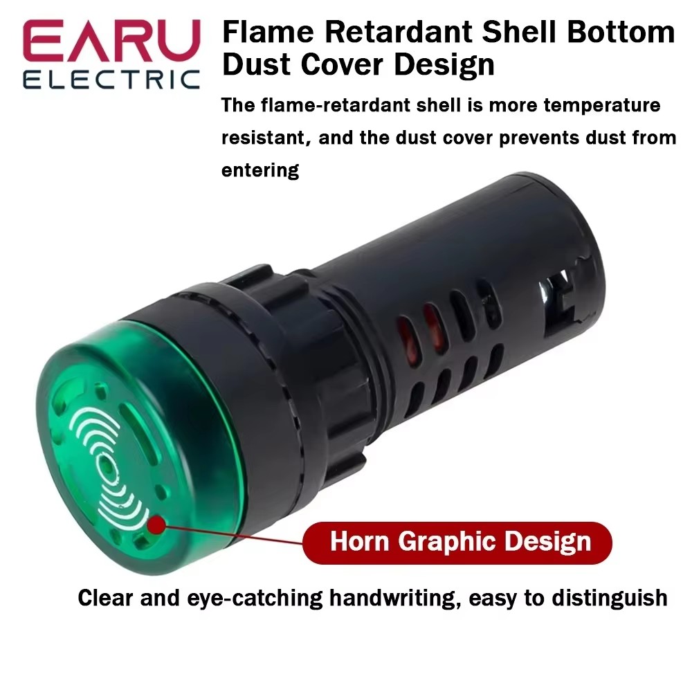 EARU AD16-22SM, alarma sonora  - Lighting Visual reseña y precio