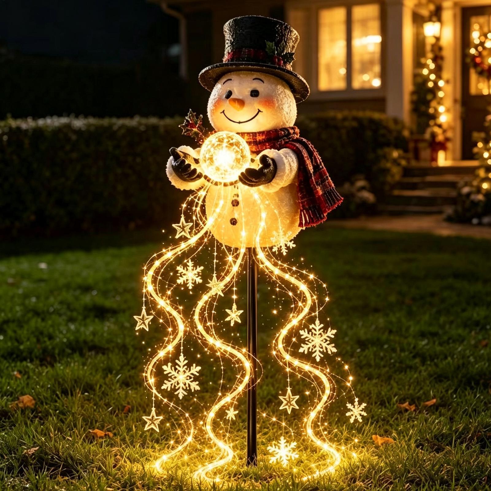 Luces navideñas para caminos,  - Lighting Christmas Decor reseña y precio