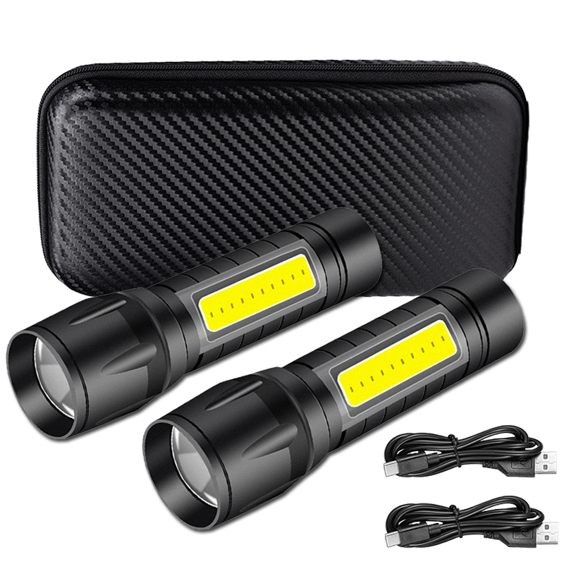 Linterna portátil COB + LED pa - Lighting Christmas Decor reseña y precio