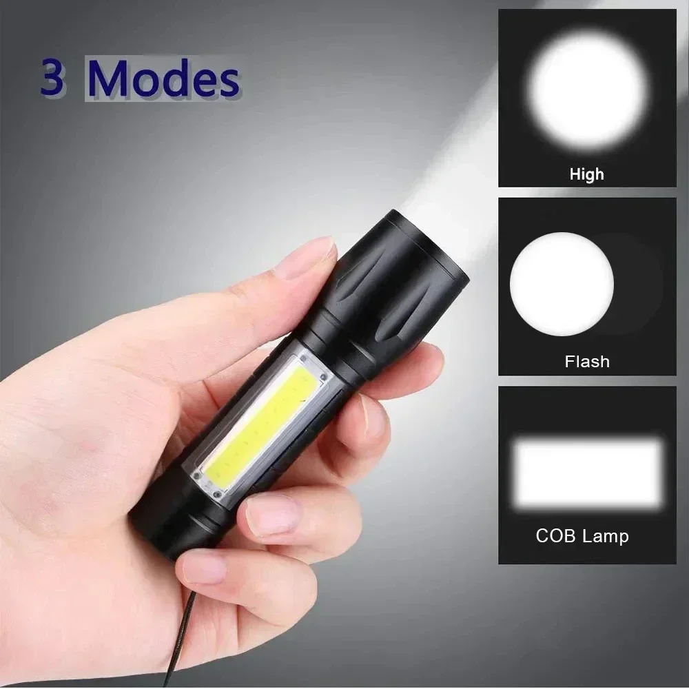 Linterna portátil COB + LED pa - Lighting Christmas Decor reseña y precio