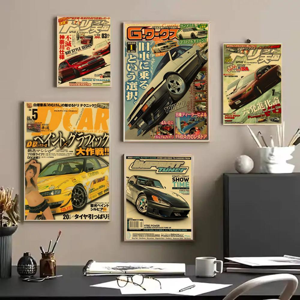 Póster de J-JDM de coches japo - Lighting Mcqueen Bedroom Decor reseña y precio