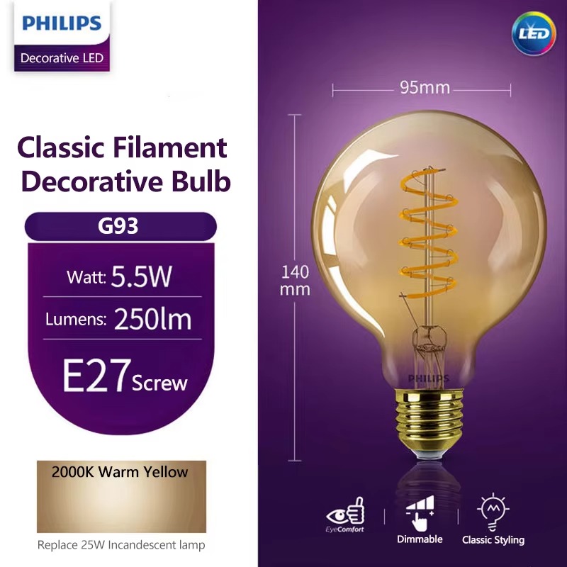 Bombilla LED decorativa Philip - Philips Bulb Led Classic reseña y precio